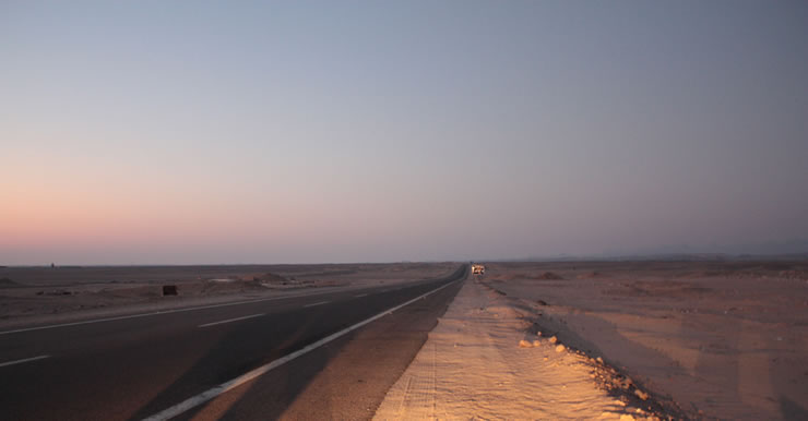 Eastern Desert in Egypt